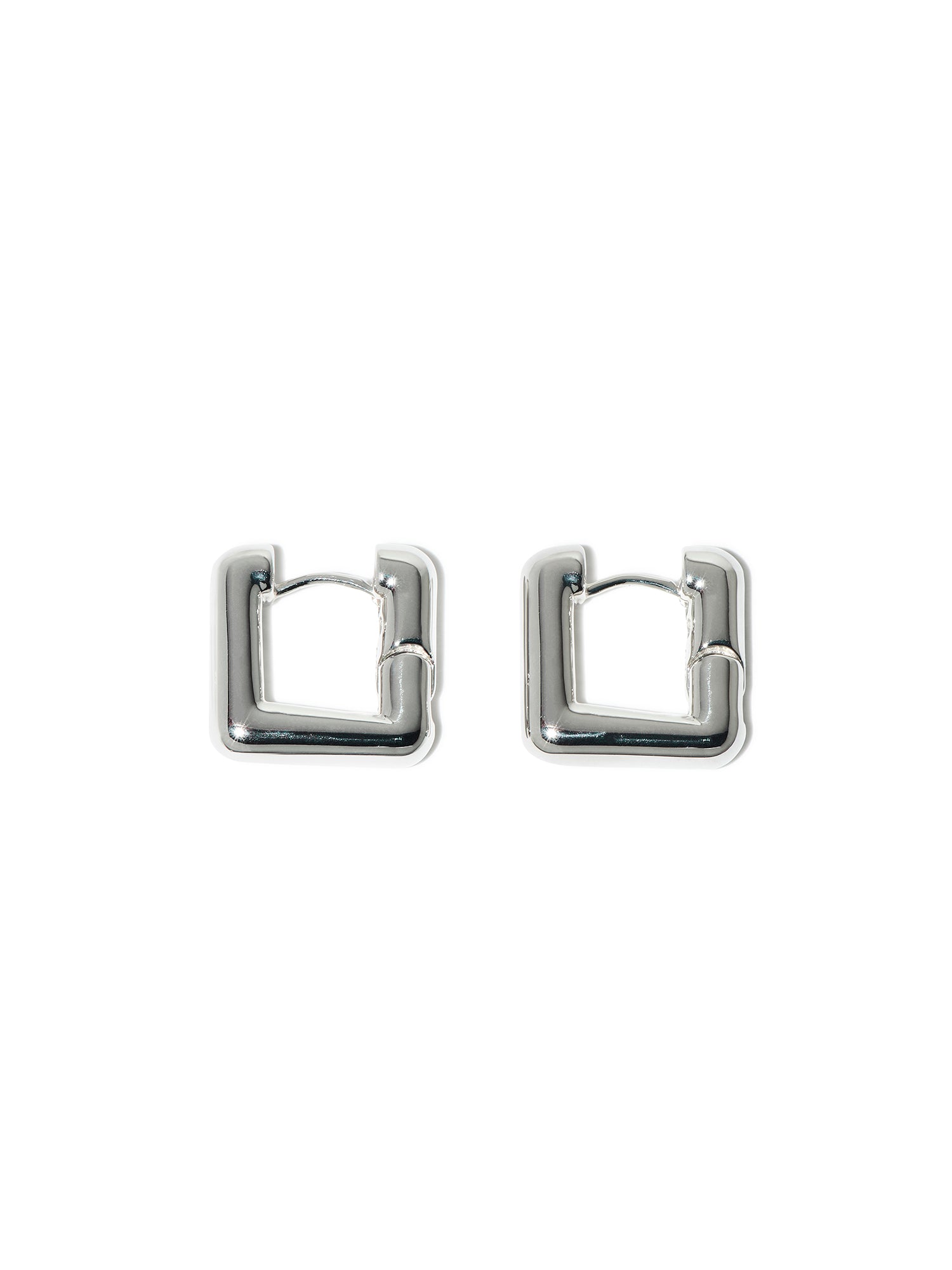 BONEE シルバースクエアピアス スクエア ラップ ピアス｜BONEE(ボーニー)｜Ron Herman